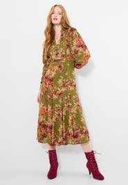 Joe Browns Autumn Peasant Maxi Dress