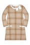 selected Camel Plaid Intarsia