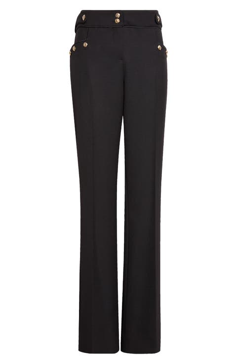 Pleated Virgin Wool Gabardine Trousers