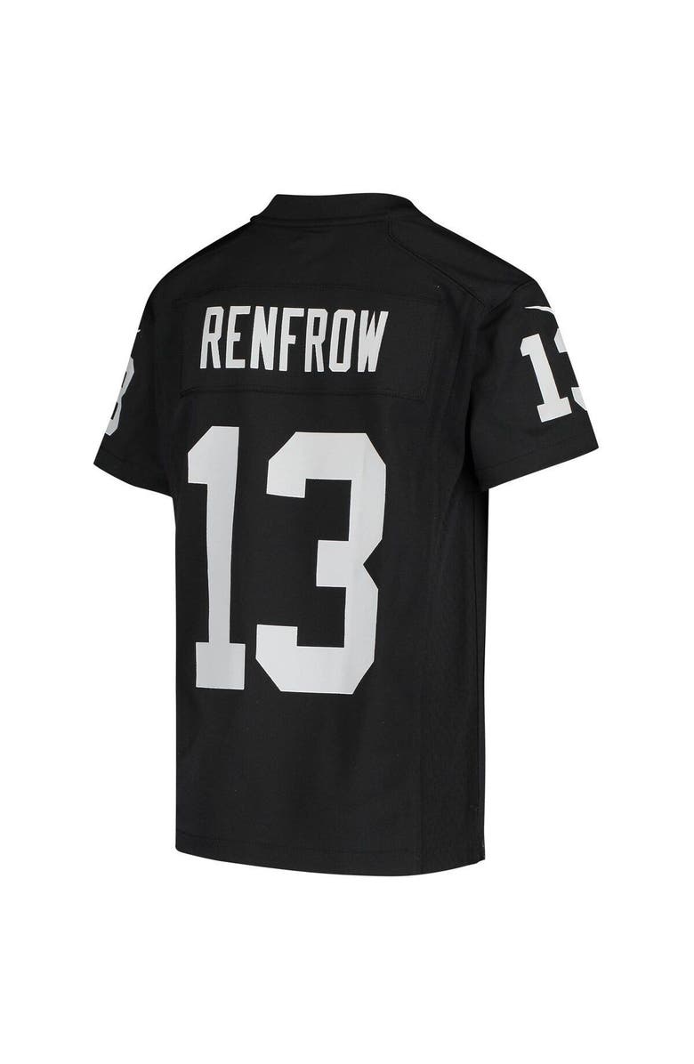 Nike Youth Nike Hunter Renfrow Black Las Vegas Raiders Game Jersey, Alternate, color, 
