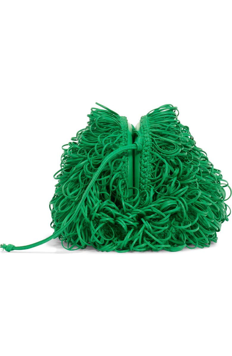 Bottega Veneta The Sponge Pouch Leather Clutch, Alternate, color,