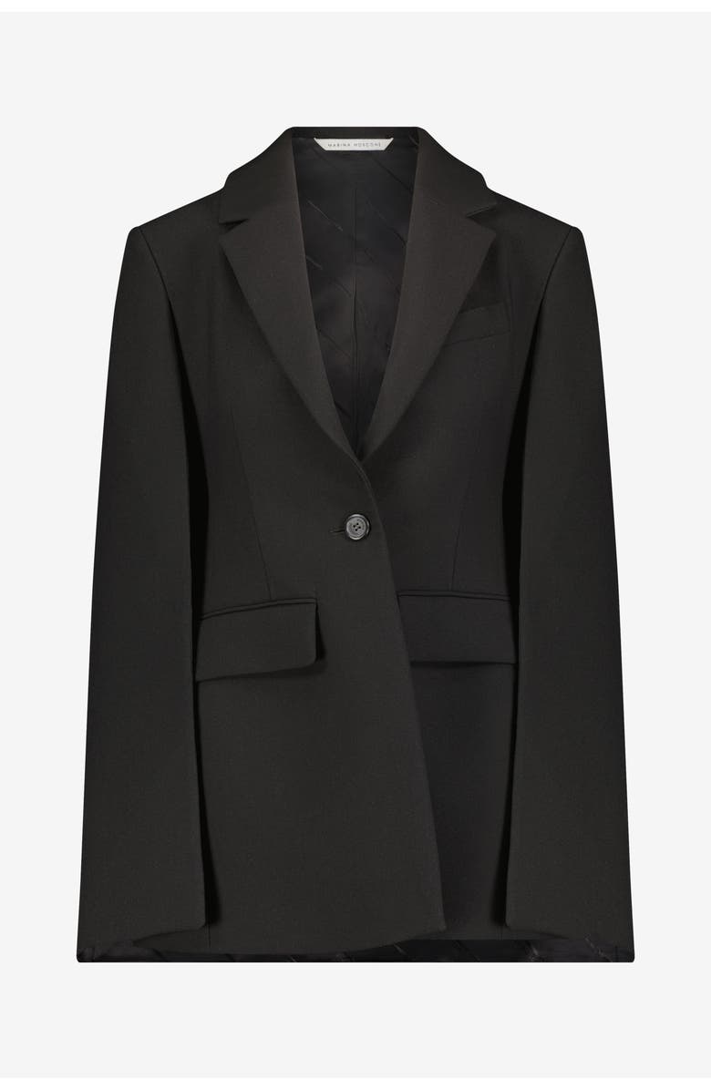 Marina Moscone Basque Jape, Alternate, color, Black