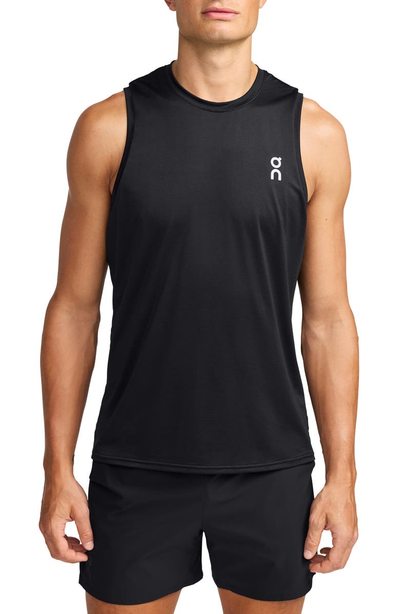 On Core Running Tank, Main, color, Black