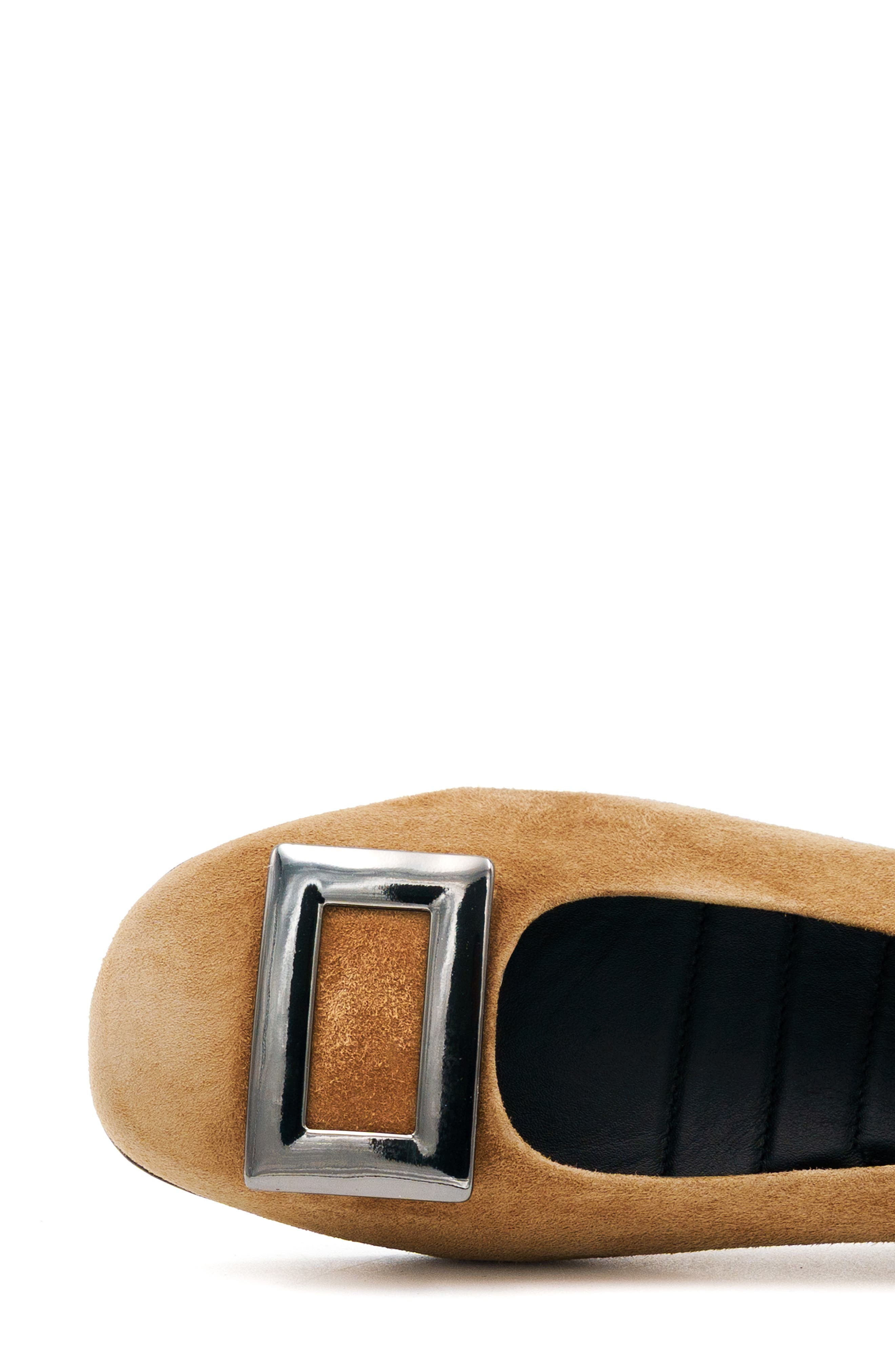 Sabino Leather Flat, Alternate, color, BAMBOO