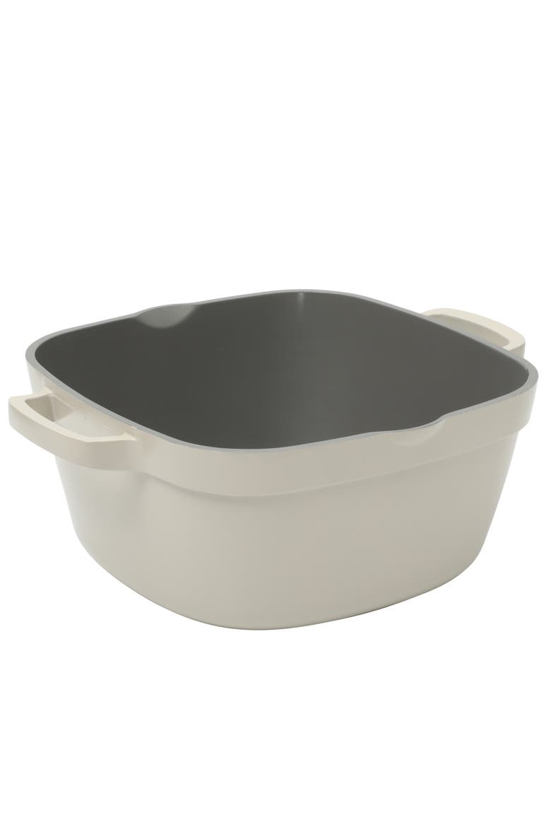 Northvale Lightweight Cast Aluminum Dutch Oven with Lid, Alternate, color, Matte Linen