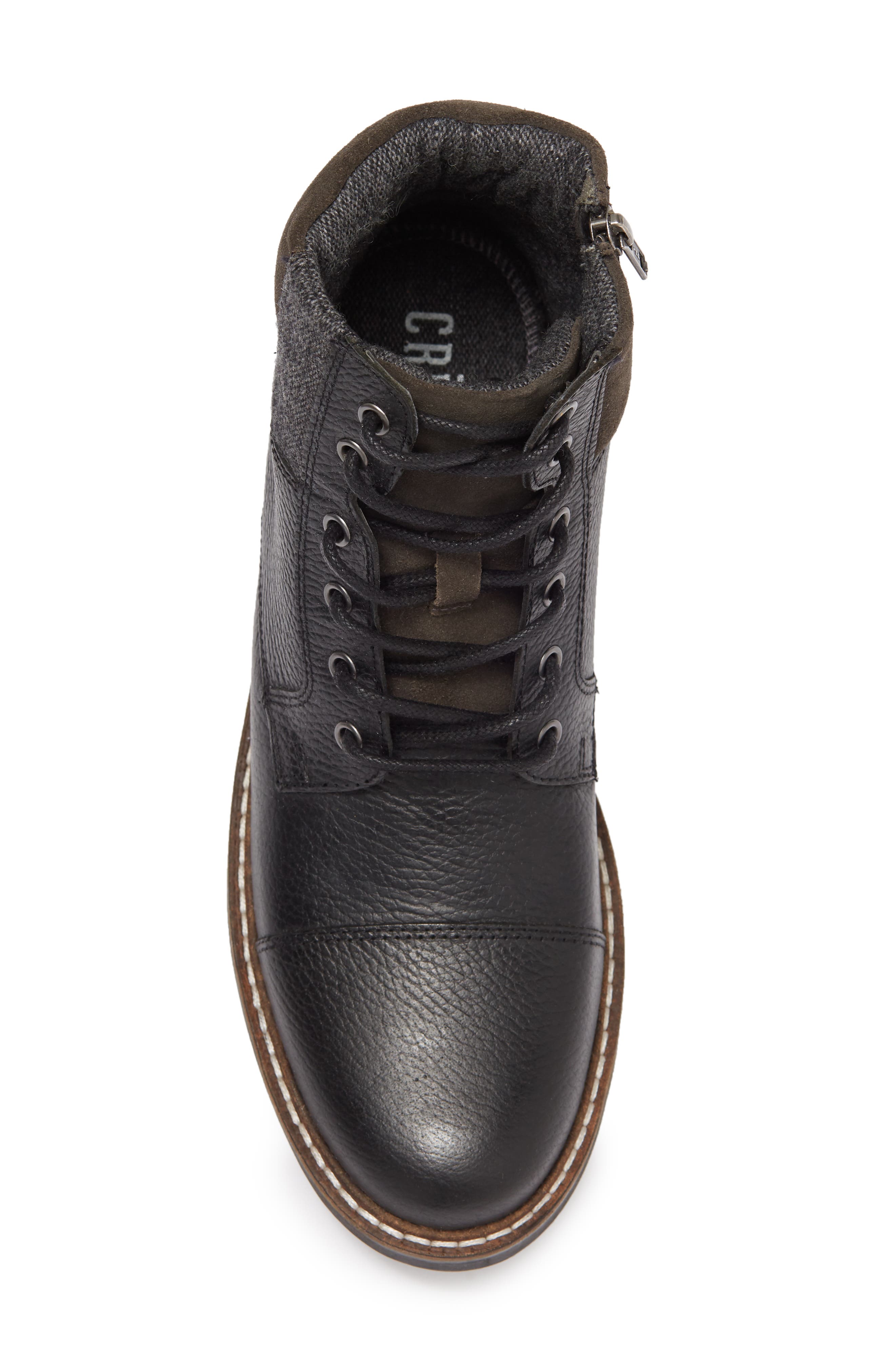 CREVO Trinidad Cap Toe Leather Lace-Up Boot, Alternate, color, 