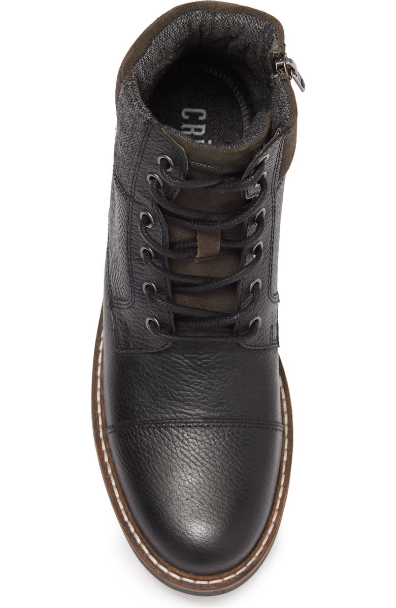 CREVO Trinidad Cap Toe Leather Lace-Up Boot, Alternate, color,