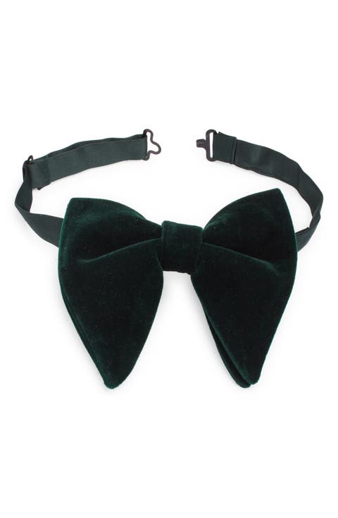 Velvet Silk Butterfly Bow Tie