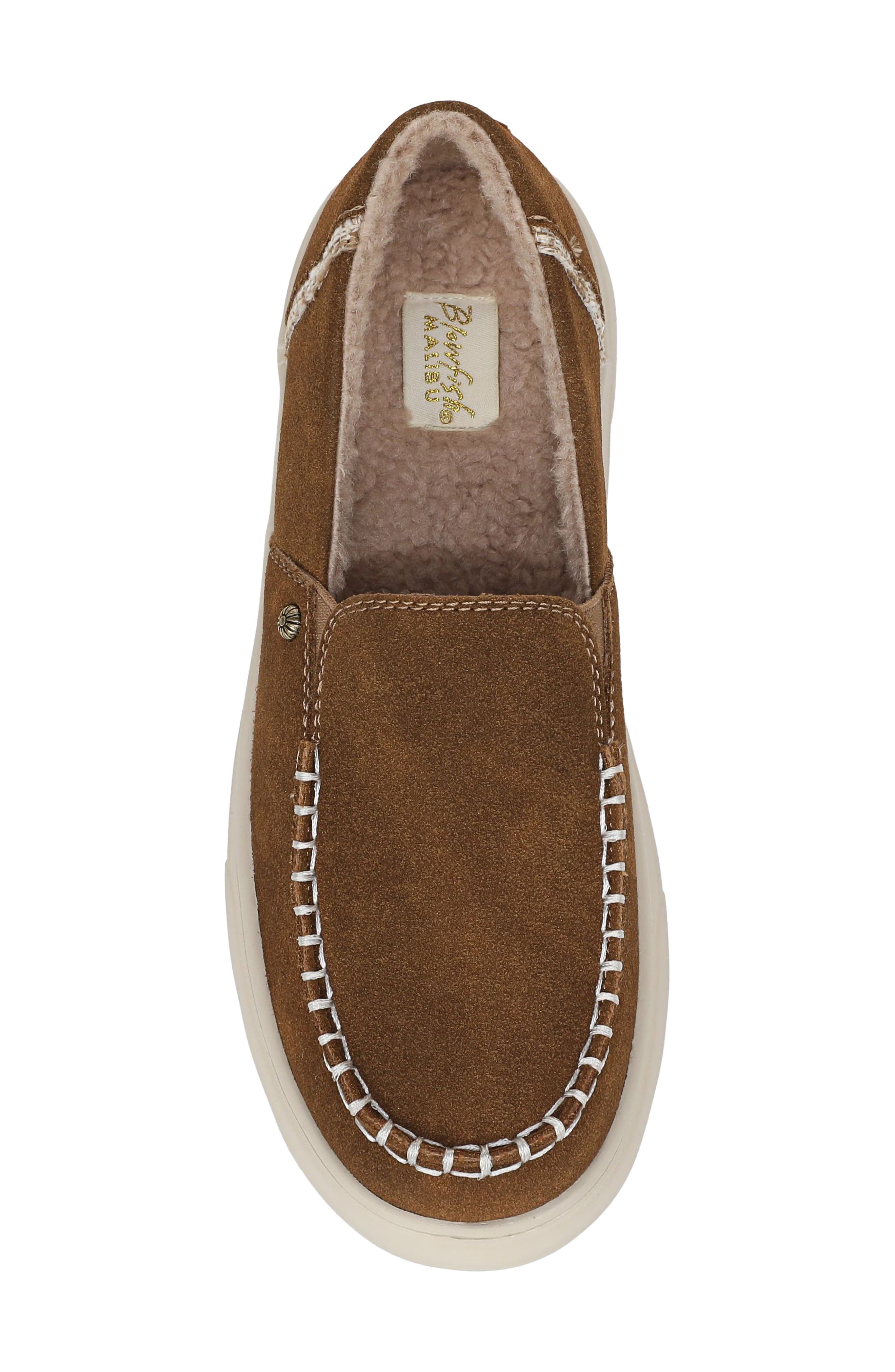 Seabright Faux Leather Slip-On Sneaker, Alternate, color, SCOTCH FAUX SUEDE