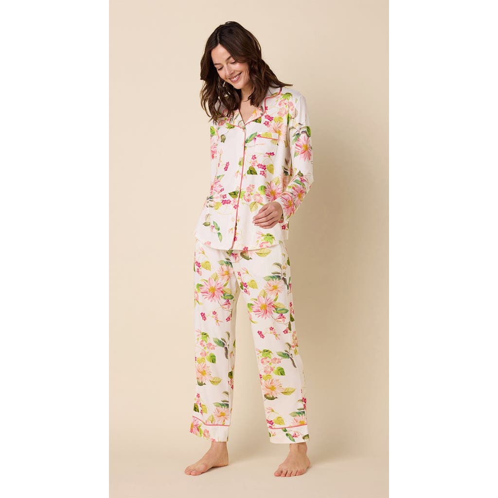 The Cat's Pajamas Pima Knit Pajama Set