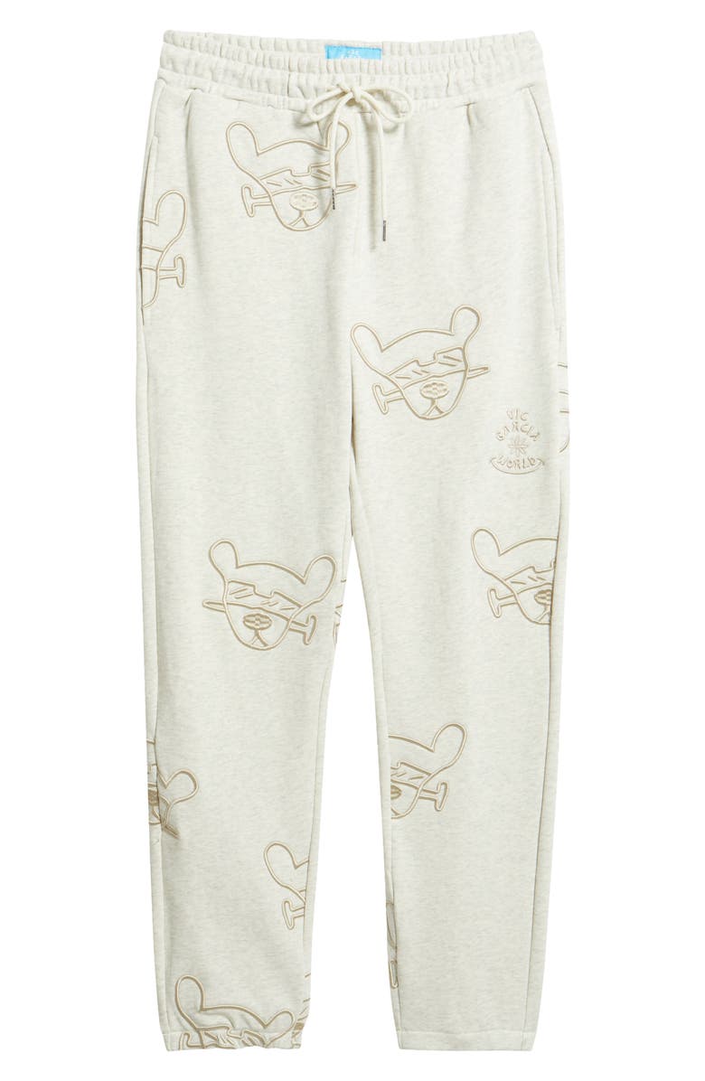 VIC GARCIA WORLD Chopped & Screwed Joggers, Alternate, color, Heather Oatmeal