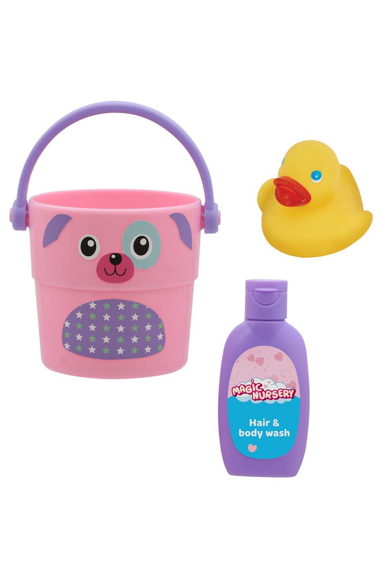 Bath Safe 8" Baby Doll Bath Time Playset, 2+, Alternate, color, Multicolored