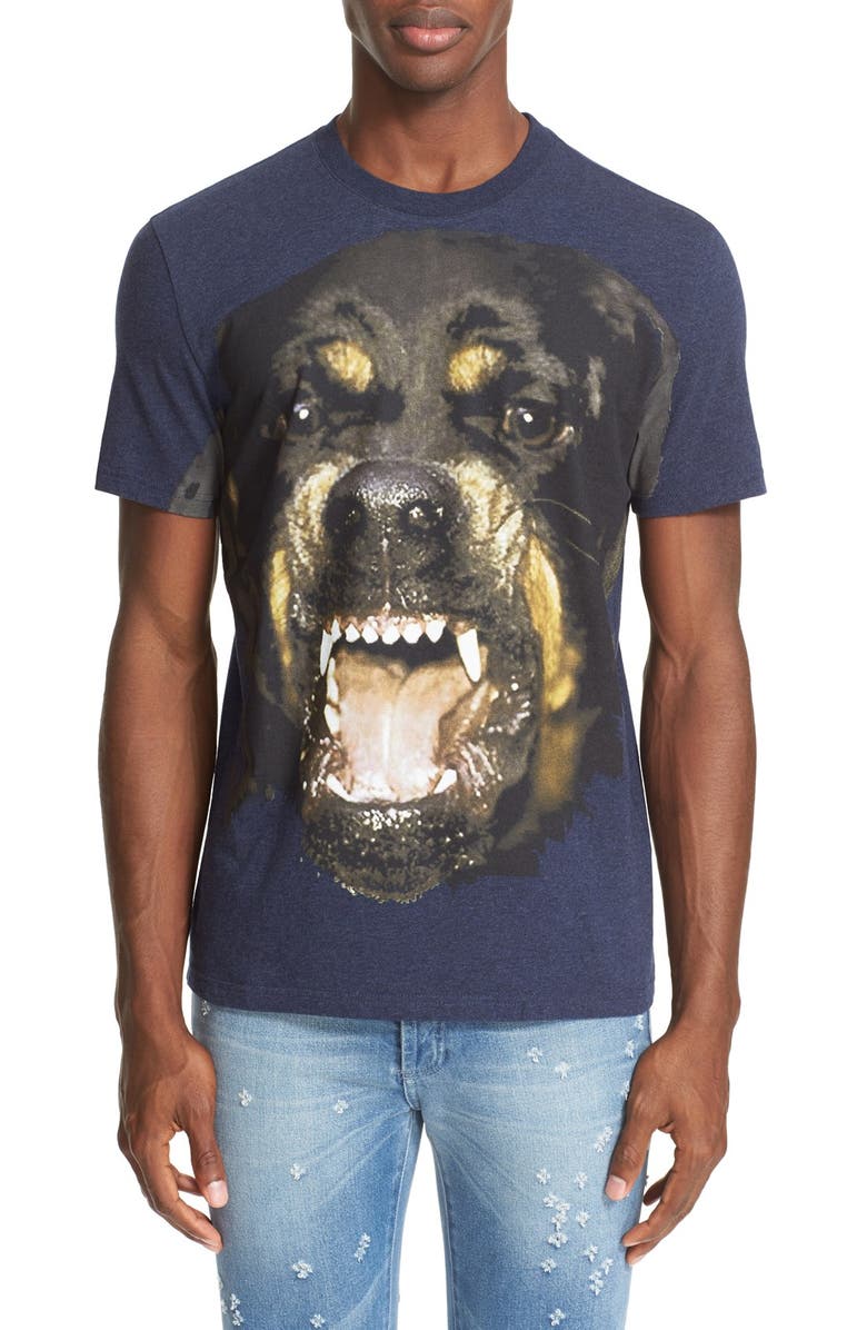 Givenchy Rottweiler Graphic T-Shirt, Main, color,