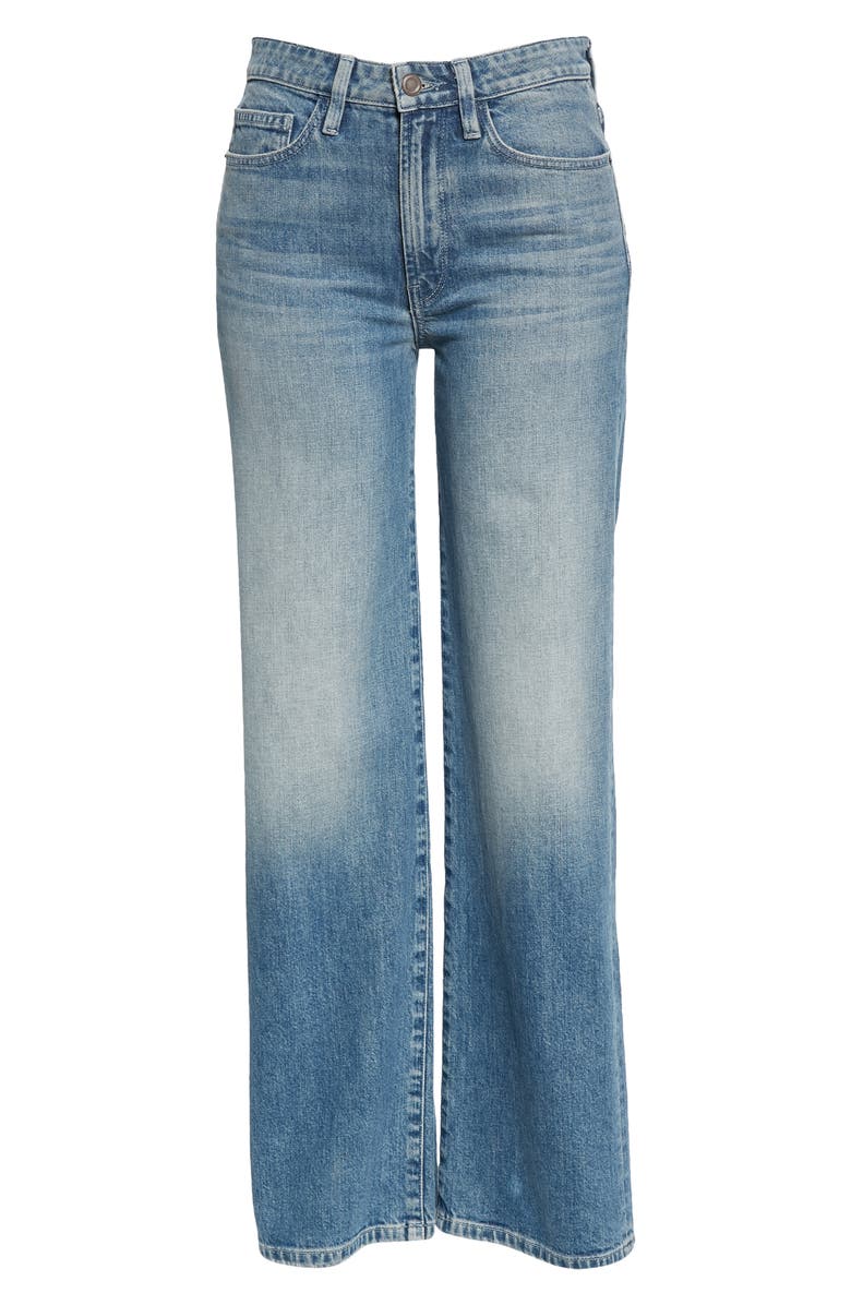 Lafayette 148 New York High Waist Wide Leg Jeans, Alternate, color, Faded Skyline