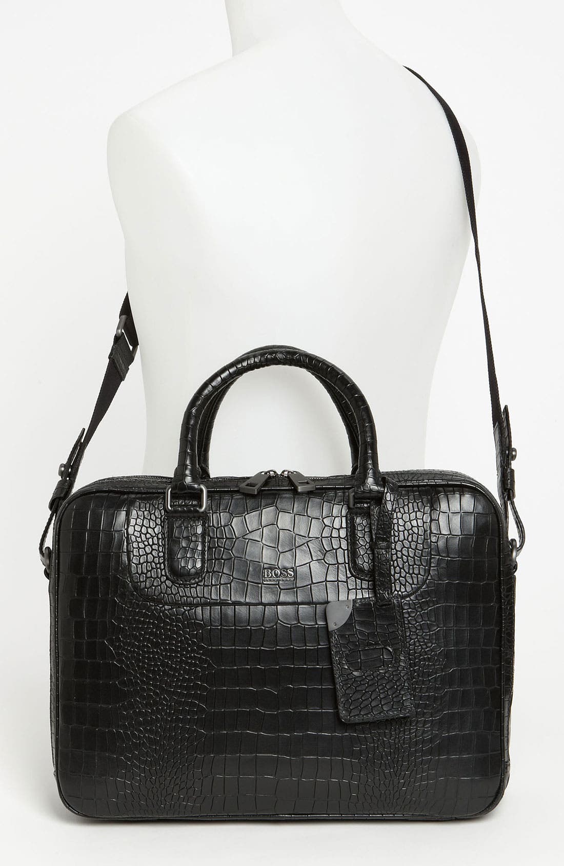 BOSS Black 'Edoars' Briefcase, Alternate, color, 