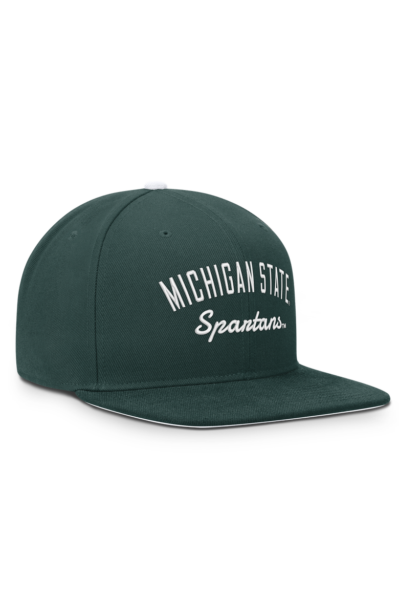 Men's Nike  Green Michigan State Spartans Legacy Snapback Hat, Alternate, color, Green
