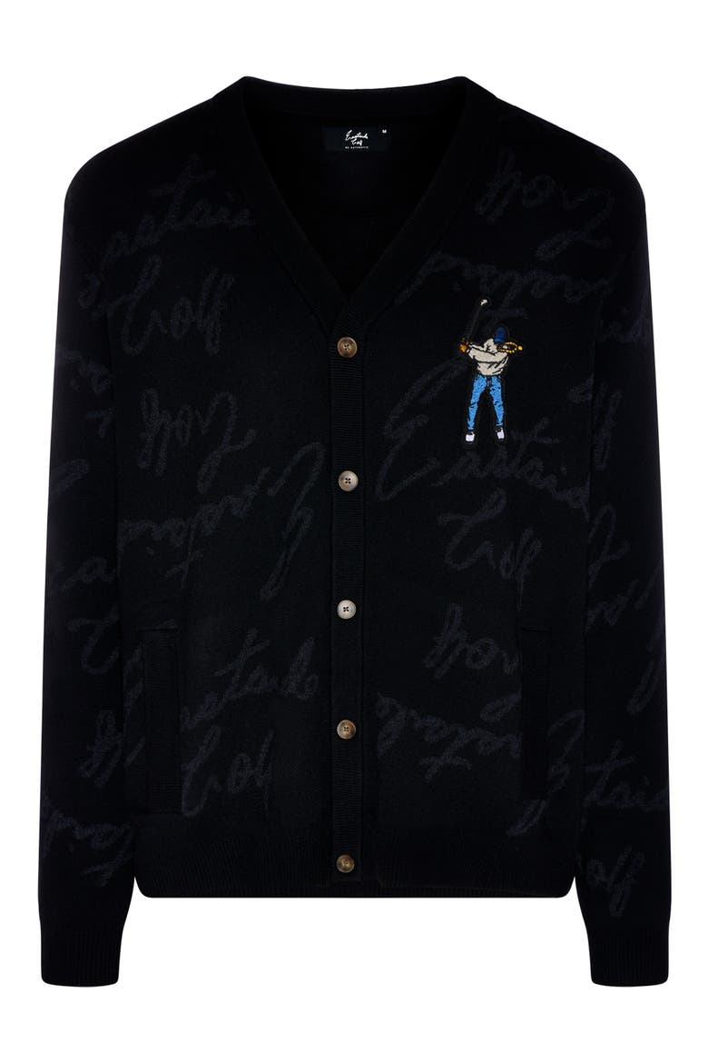 Signature Cardigan, Main, color, BLACK