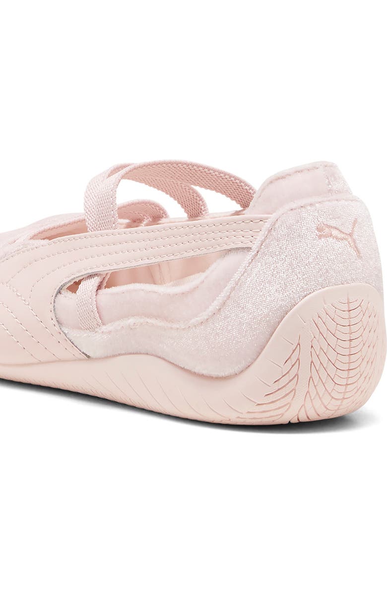 PUMA Kids' Speedcat Ballet Velvet Sneaker, Alternate, color, Jasmine Flower