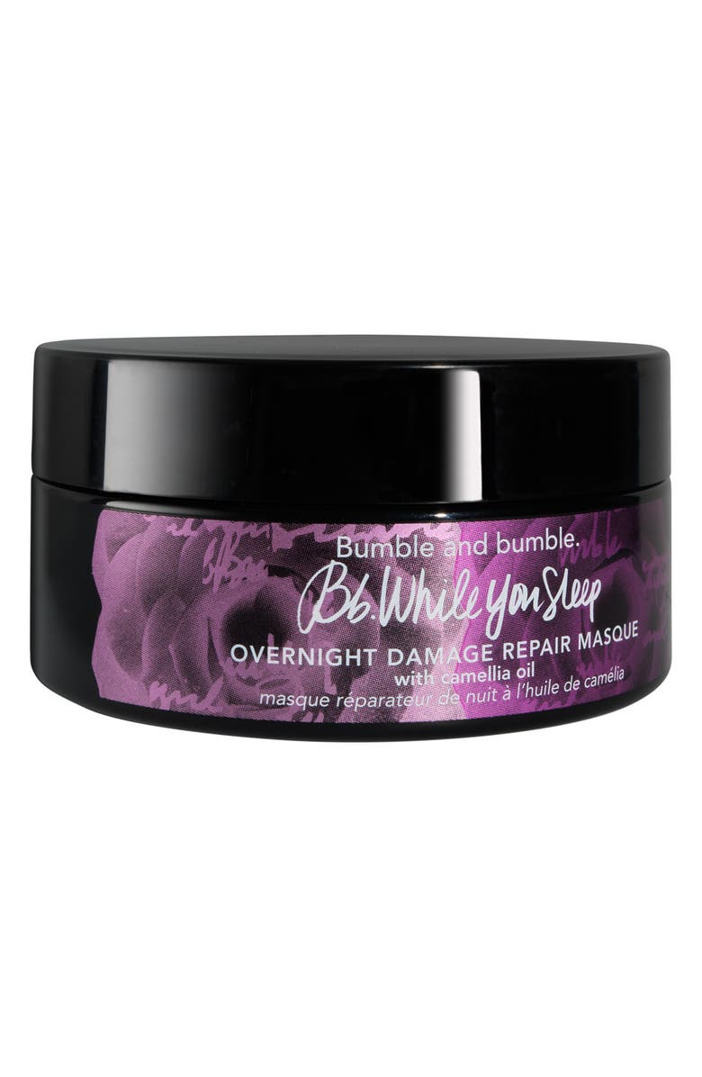 Bumble and bumble. While You Sleep Overnight Damage Repair Masque, Main, color, 