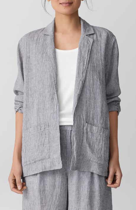 Eileen Fisher Organic Linen Blazer