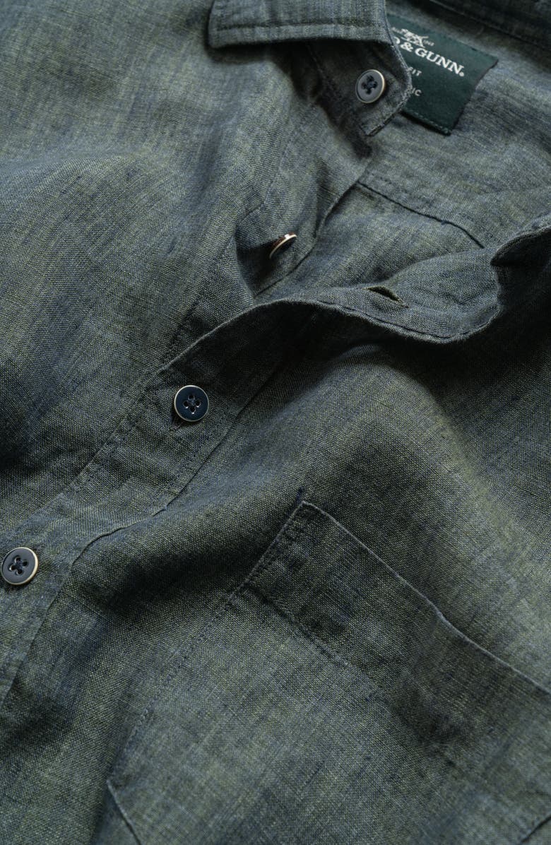 Rodd
Gunn Coromandel Button-Up Linen Shirt, Alternate, color, Ash