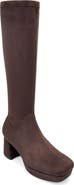 Aerosoles Sasha Faux Leather Platform Tall Boot