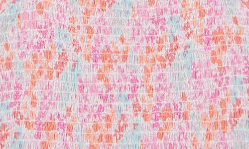 Shop Billabong Kids' Paradise Cove Floral Smocked Crop Top