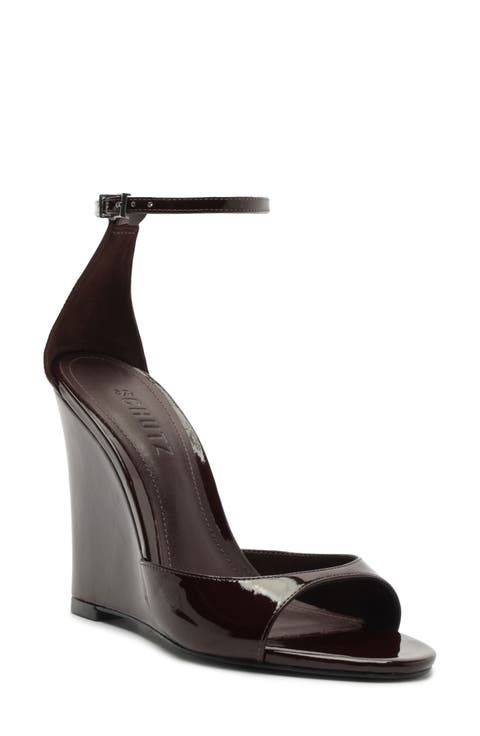Scarlett Wedge Ankle Strap Sandal (Women)