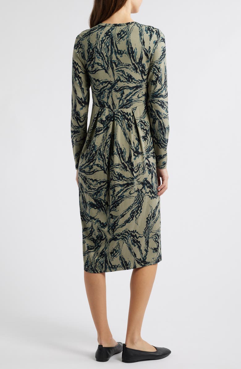 Masai Copenhagen Namoli Print Long Sleeve Dress, Alternate, color, 
