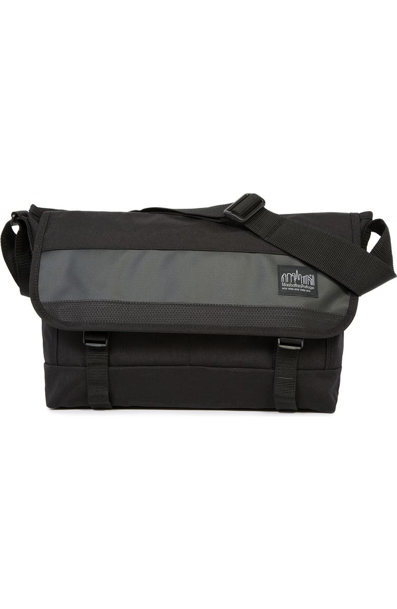 Manhattan Portage Hell's Kitchen Messenger Bag, Main, color, Black
