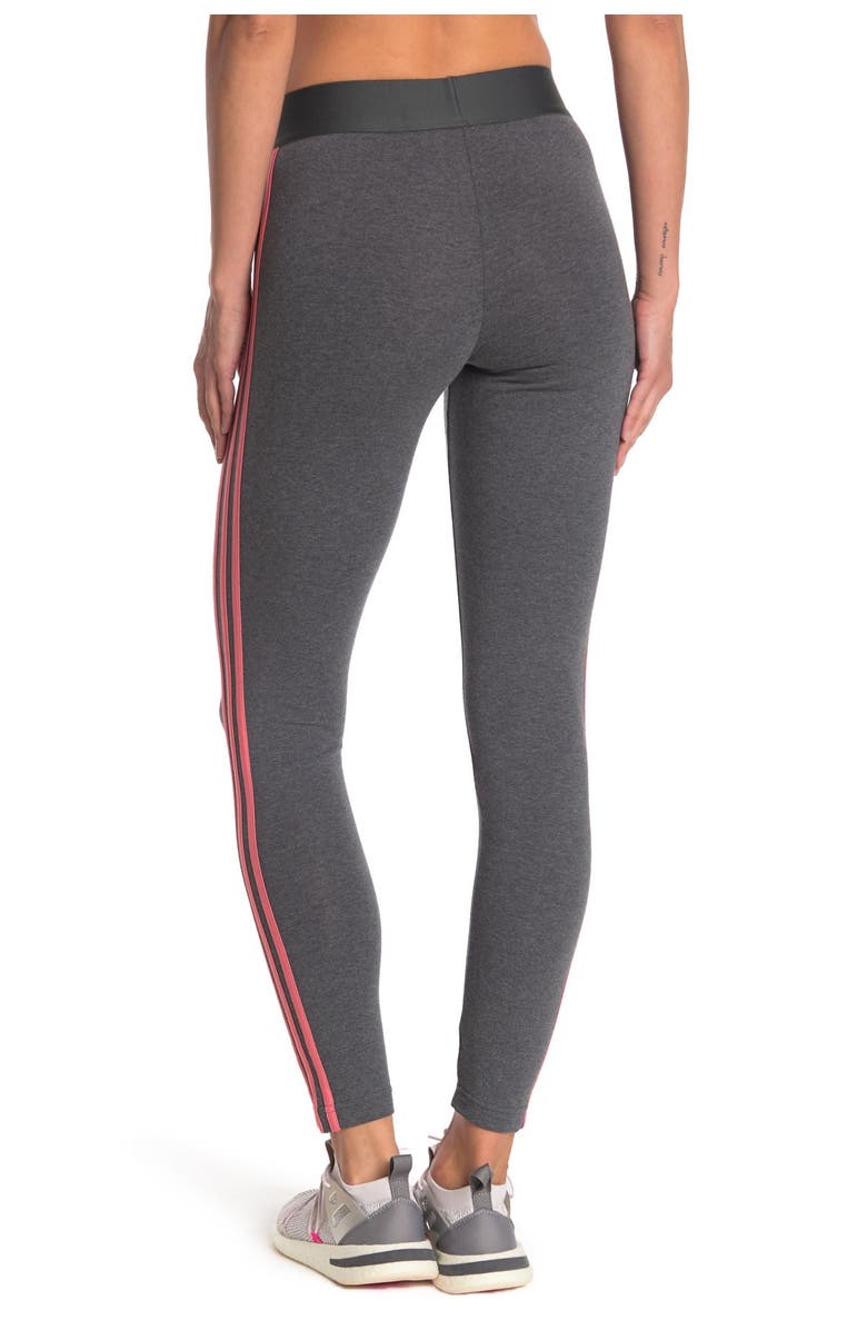 adidas 3-Stripes Leggings, Alternate, color, 