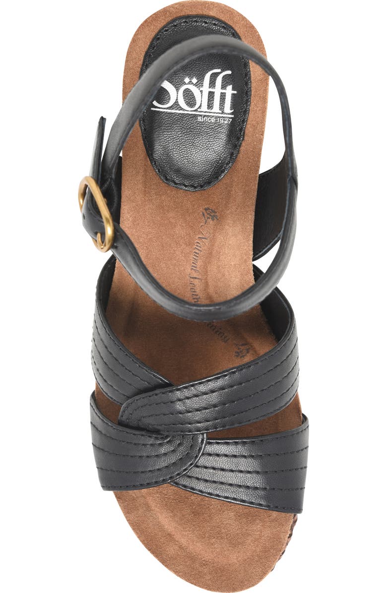 Söfft Clarissa Wedge Sandal, Alternate, color,