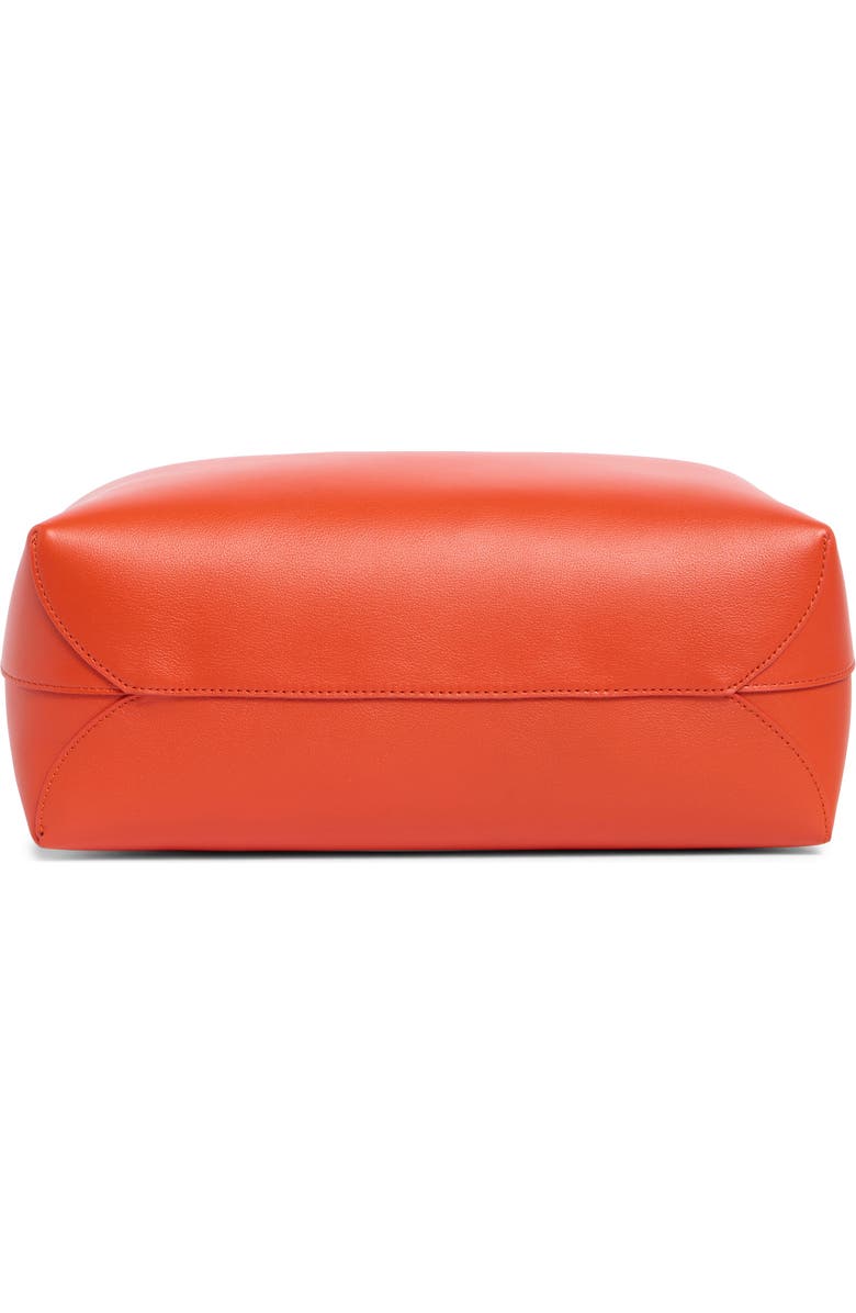 Kurt Geiger London Chelsea Leather Shopper Tote, Alternate, color, Orange