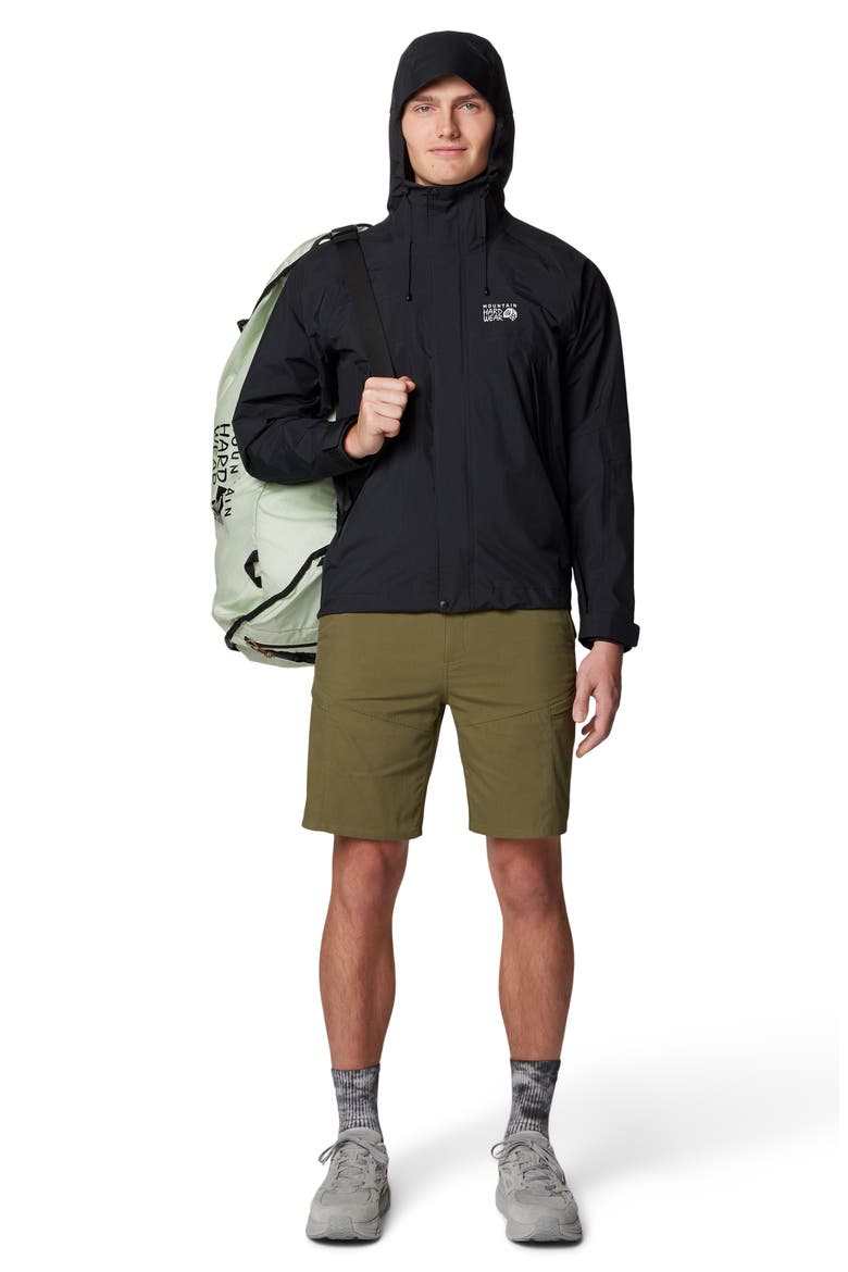 Dry Times Waterproof Jacket, Alternate, color, BLACK