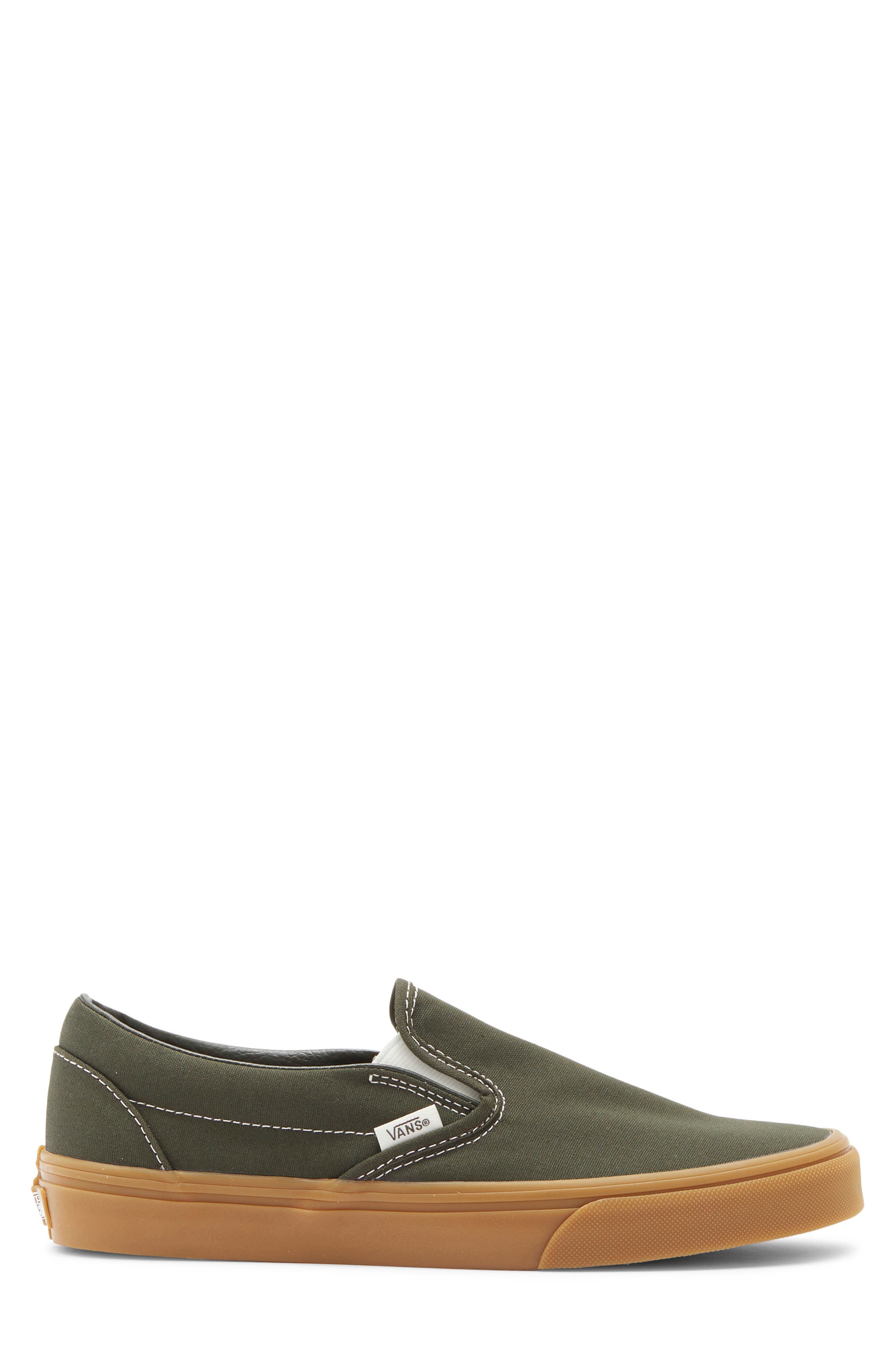 Classic Slip-On Sneaker, Alternate, color, GUM OBSIDIAN FERN