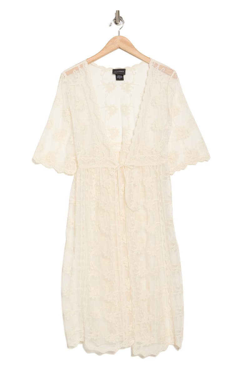 Embroidered Mesh Duster, Alternate, color, NATURAL