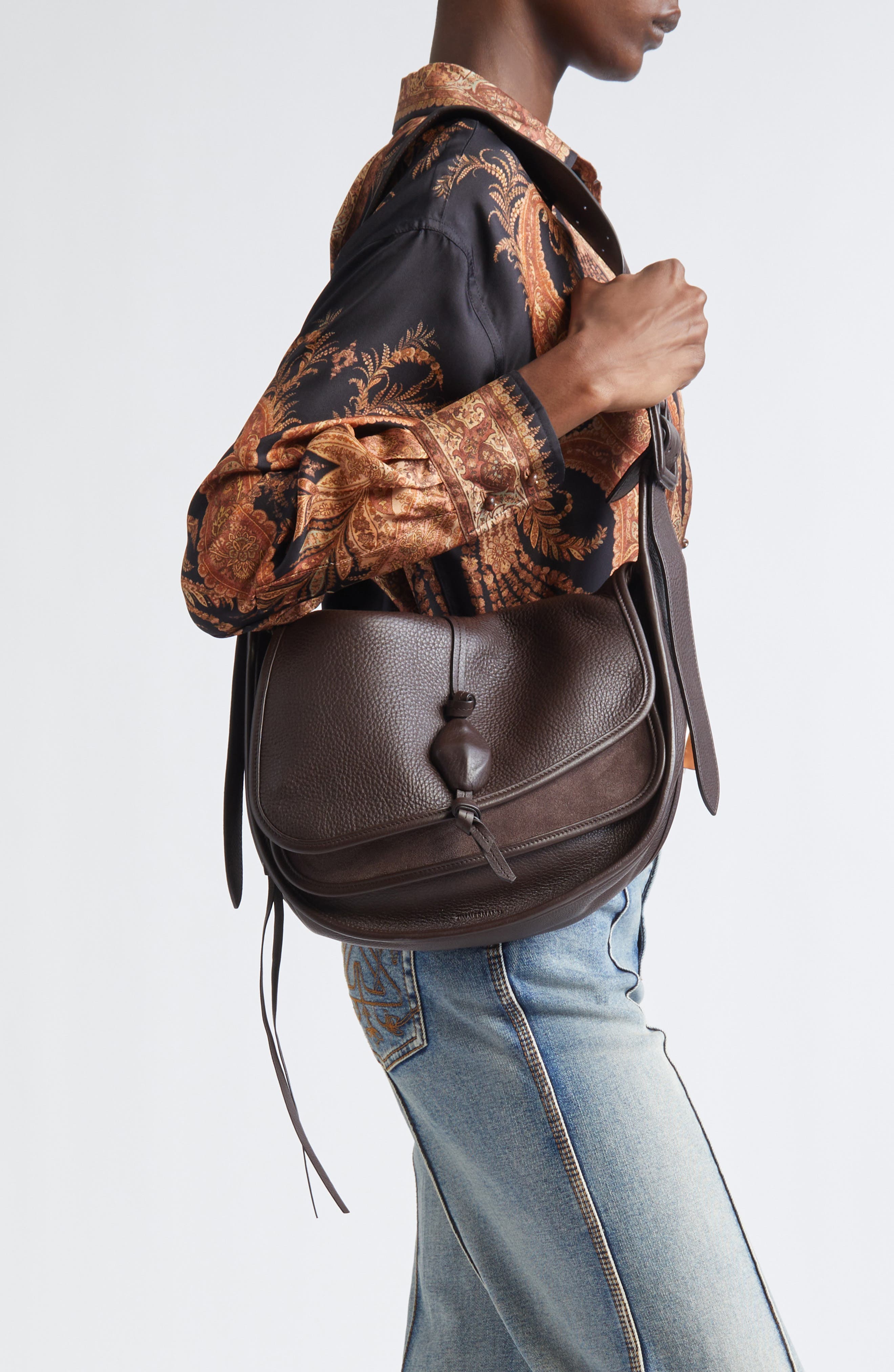 Zimmermann Archer Crossbody Bag, Alternate, color, Coffee