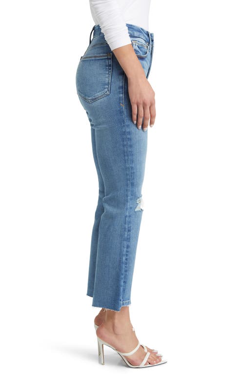 Good American Good Legs Crop Mini Bootcut Jeans In Indigo521
