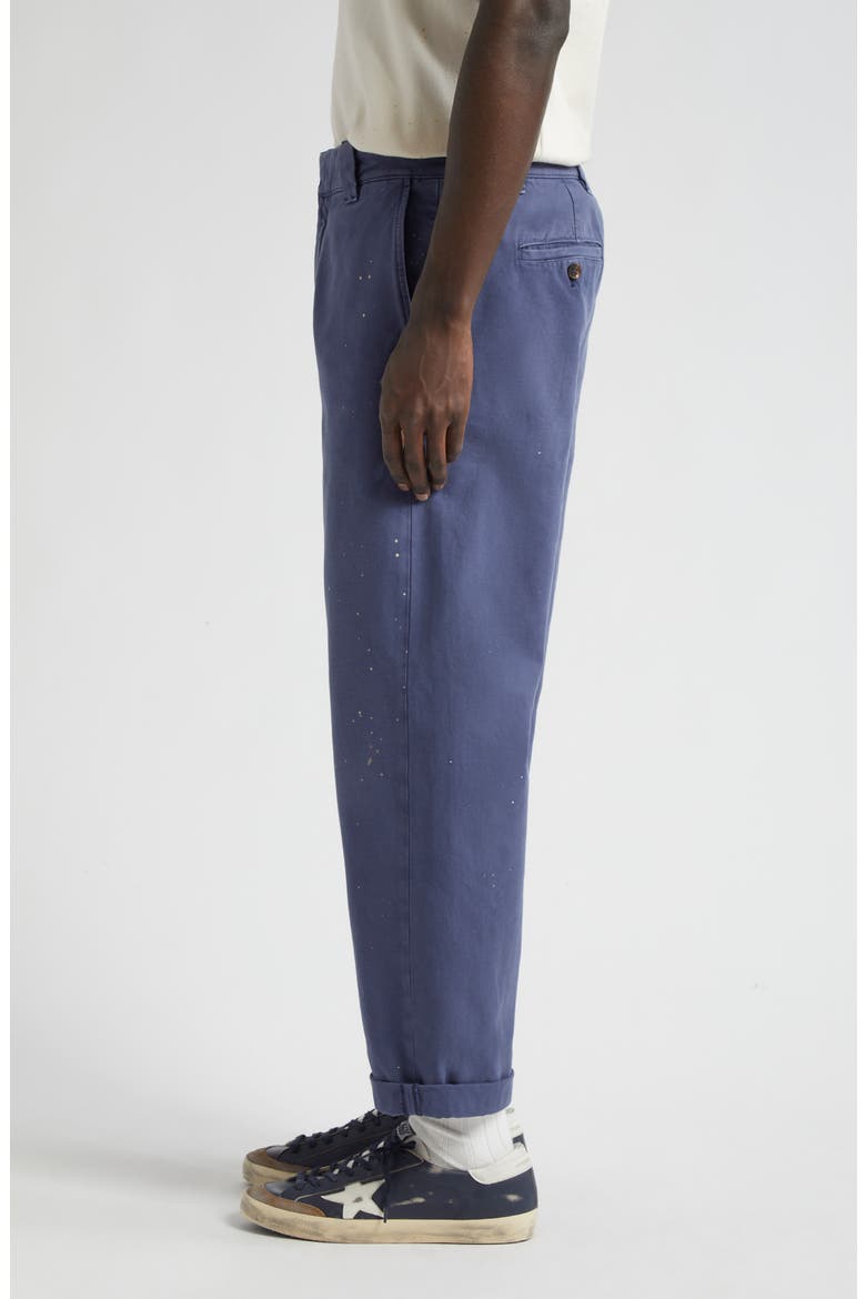Journey Splatter Cotton Chinos, Alternate, color, BLUE