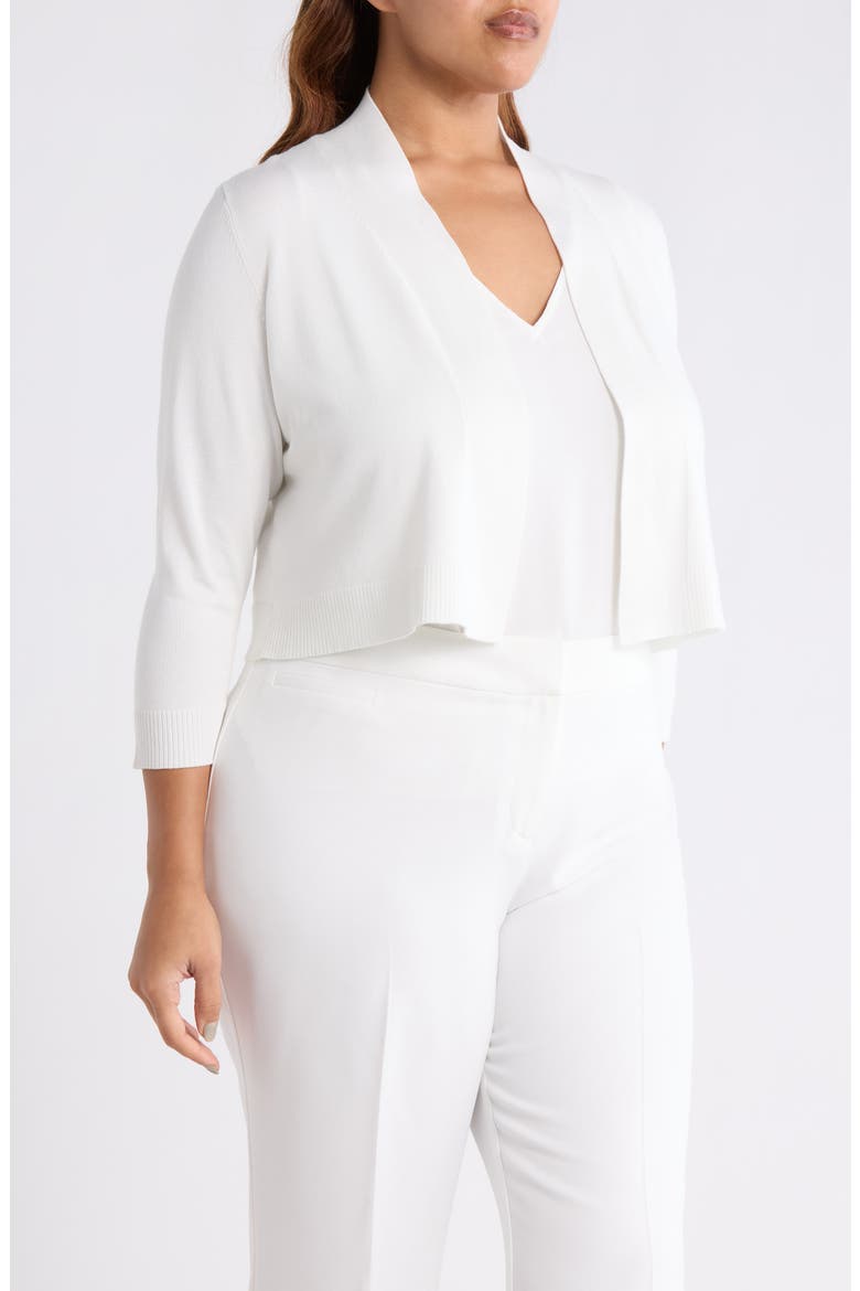 Kissing Front Crop Shrug, Alternate, color, LILY WHITE