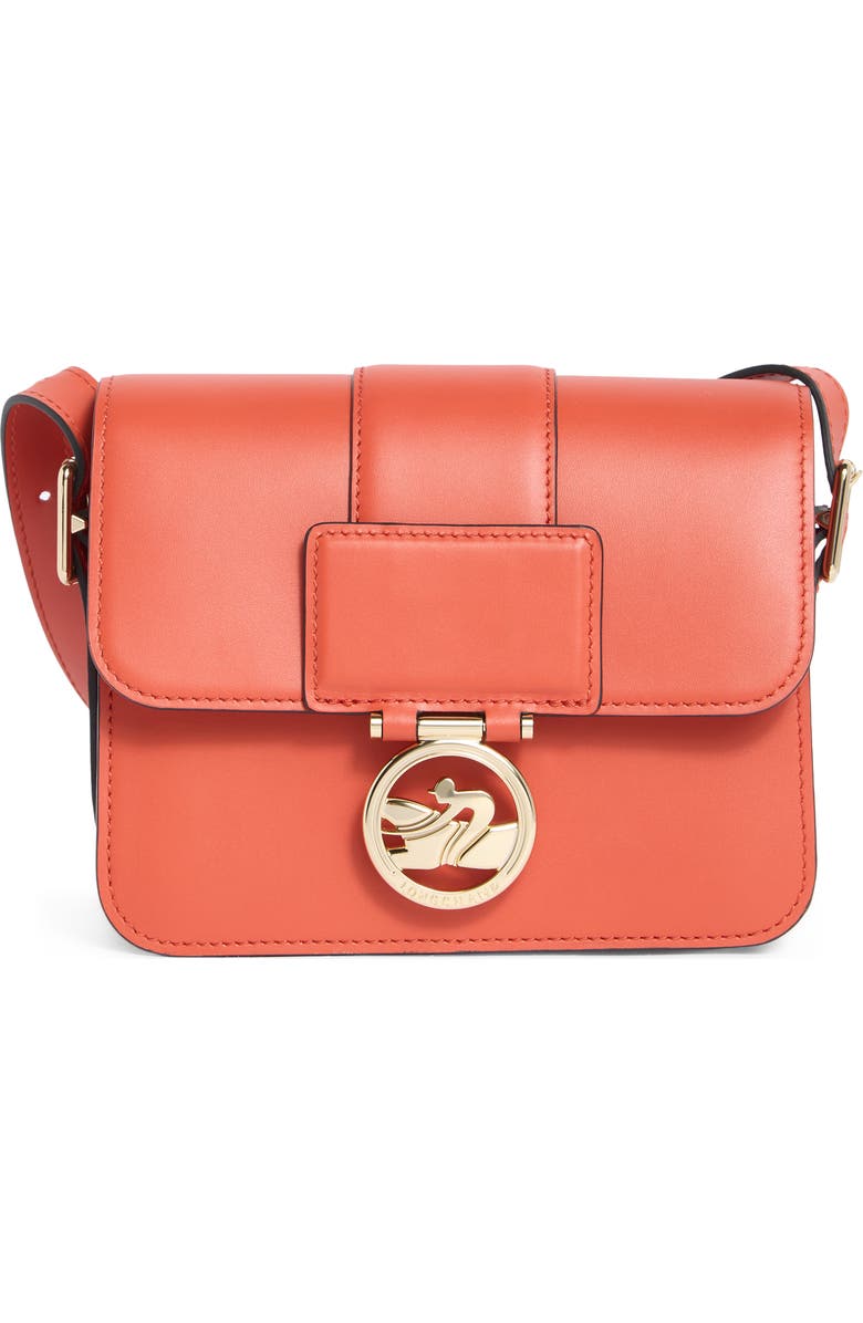 Longchamp Small Crossbody Bag, Main, color, Orange