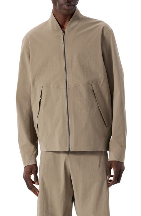 Diode Stretch Nylon Bomber Jacket