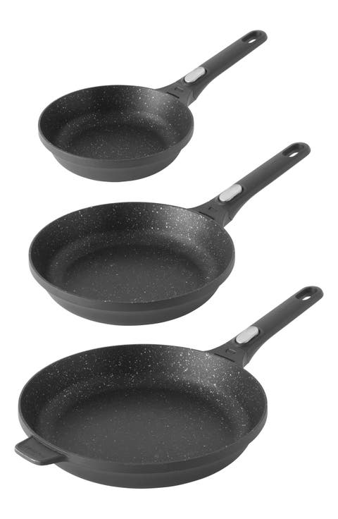 Gem Graduated Nonstick Frying Pan 3-Piece Set