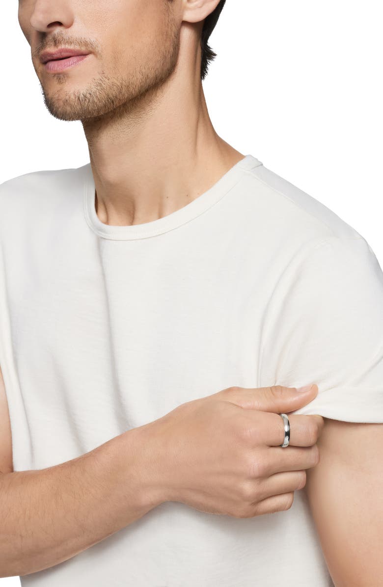 David Yurman Streamline<sup>®</sup> Band Ring in 18K White Gold, Alternate, color,