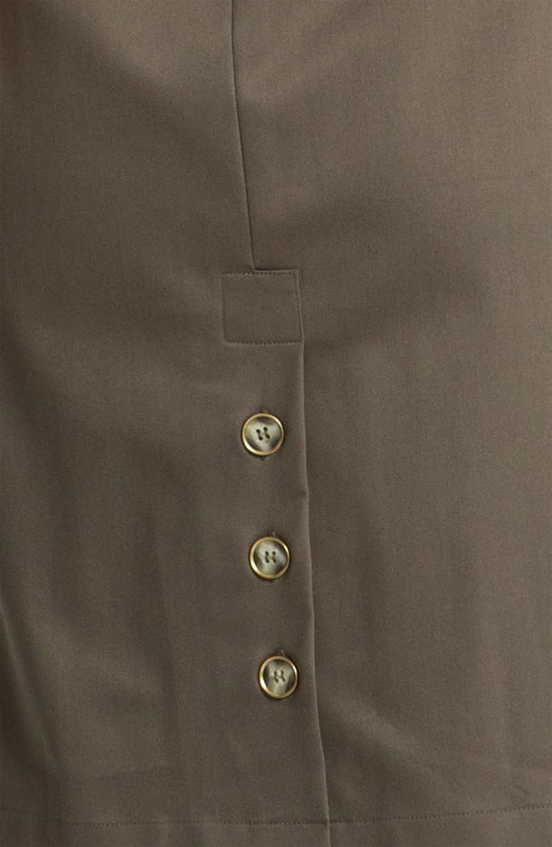 Tahari by Arthur S. Levine Surplice Woven Shirtdress, Alternate, color, 