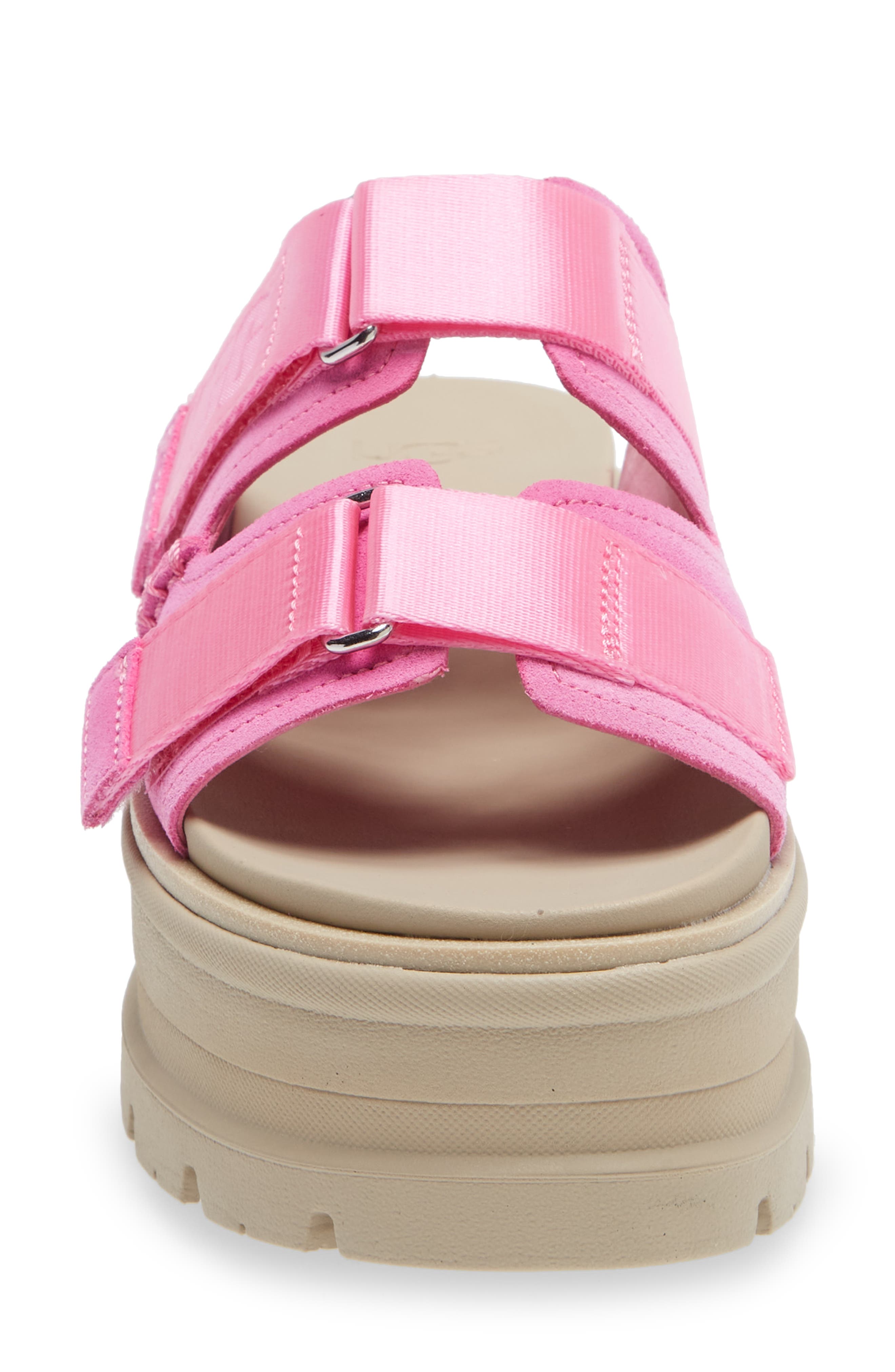 Clem Platform Slide Sandal, Alternate, color, PINK BLISS