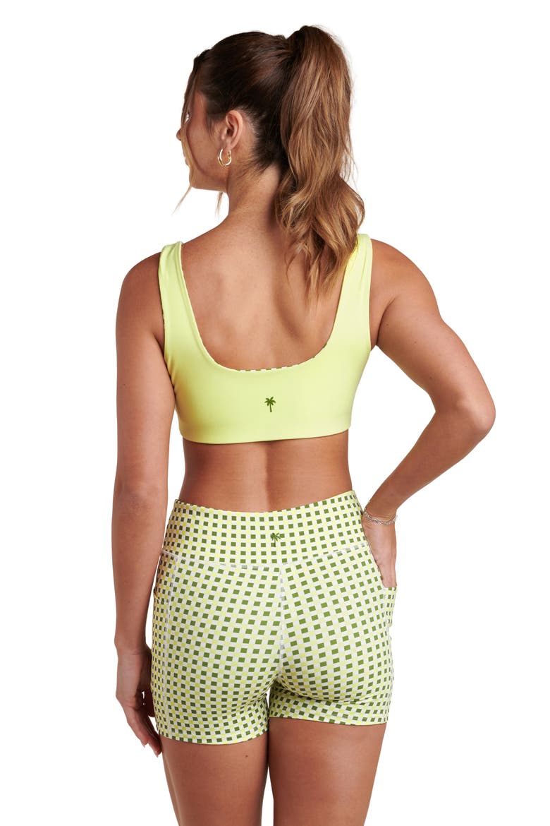 Checkpoint Biker Shorts, Alternate, color, LIME