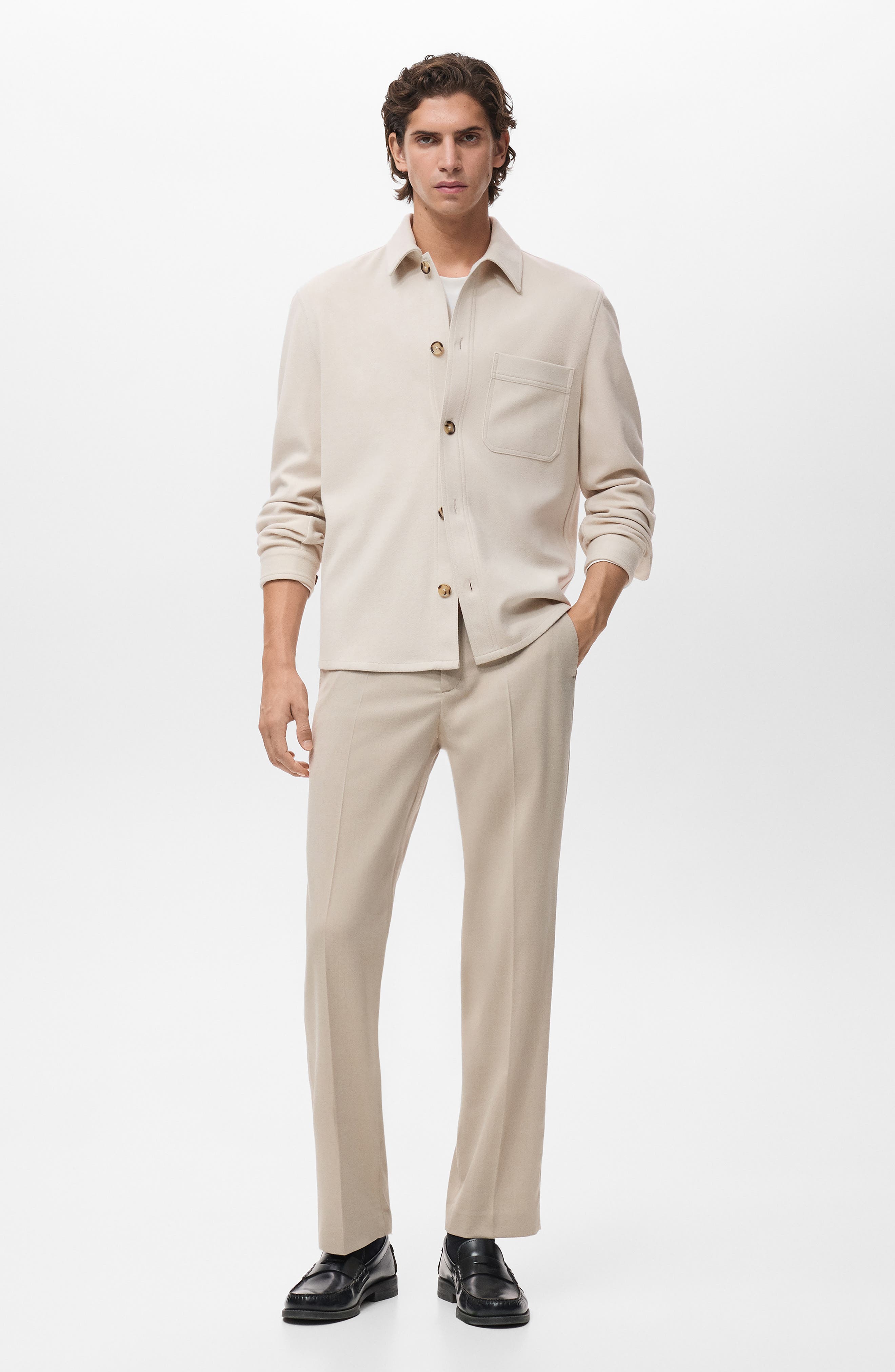 Regular Fit Flannel Overshirt - image 2
