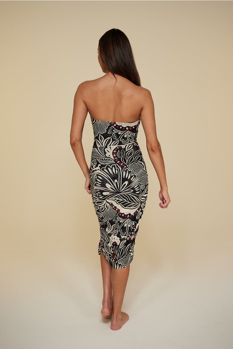 Caspian Cover-up Dress, Alternate, color, Miyajima