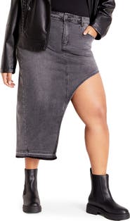 City Chic Remi Denim Skirt